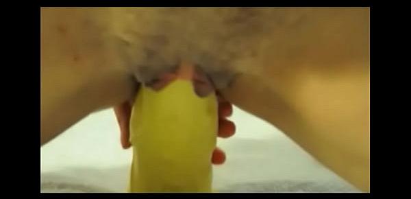  Big Fat Dildo in My Pussy Makes me Wet